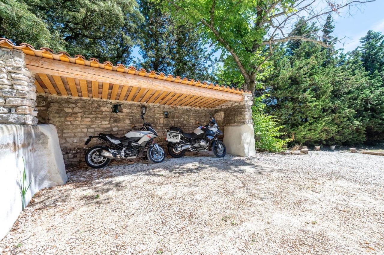 Maison D'Hotes Les Caroubiers Montségur-sur-Lauzon Exteriör bild